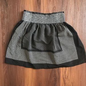 Kimchi Blue black and gray skirt